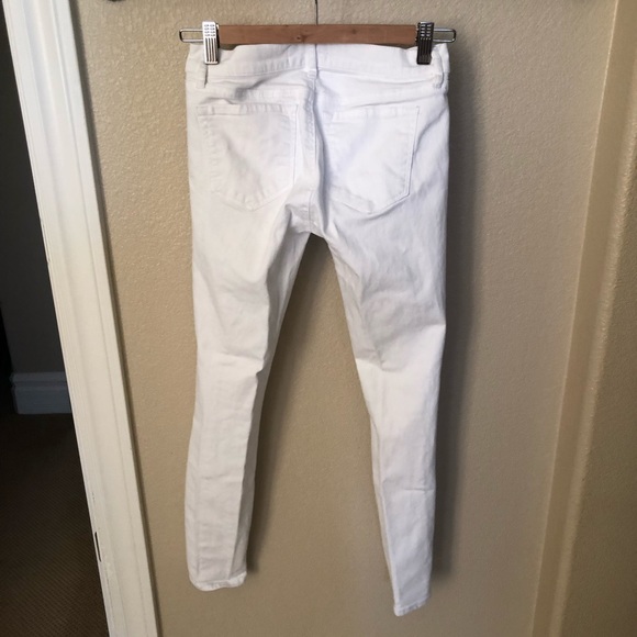 Loft White Skinny Jeans - Picture 4 of 4